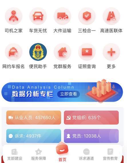 AG凯发网站：人报甘头条甘肃打造“陇原红运”党建信息平台为货车司机群体提供“云上”服务(图1)