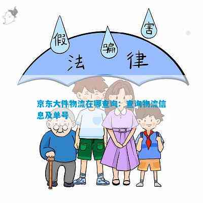 京东大件物流在哪查询：查询物流信息及单号(图1)