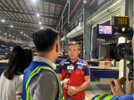 凯发k8旗舰厅ag：百世越南接受越南国家电视台采访智慧物流显实力(图3)
